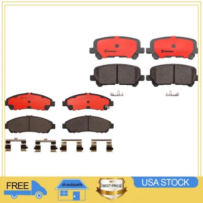 Se adapta a pastillas de freno delanteras + traseras de cerámica Acura MDX 2007-2010 - Premium OE XH Foto 1 de 4