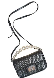 Karl Lagerfeld Paris Black Pearl Umhängetasche - Bild 1 von 6