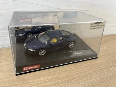 USED Very RARE SLOT CAR Carrera EVOLUTION AUDI R8 BLUE 1/32 F/S - Image 1 of 4