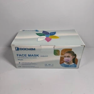 Dochem Hypoallergenic Face Mask TopSafe Elite (50 Pcs), Free Delivery  - Picture 1 of 6
