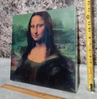 罕见 1985 年伊顿蒙娜丽莎 18X24 拼图,500 多件,全新未拆封 👀 — 第 1/4 张图片