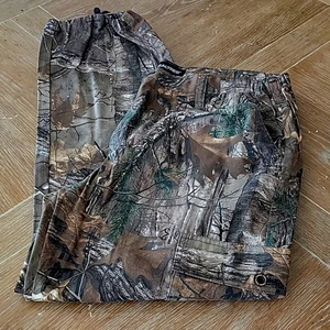 Realtree Xtra Men's Pants 40/42 XLarge Brown Woodland Camo Cargo Cotton Hunt - Picture 1 of 9