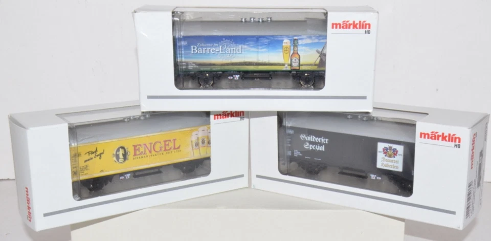 Marklin 45025 45031 45033 Beer Car Lot HO Scale - Image 1 of 4