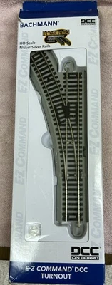 Bachmann BAC44130 E-Z Command DCC Left Hand Turnout Switch HO Scale 44130 NEW - Image 1 of 4