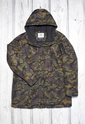 Aeronautica Militare camo nylon parka jacket size 54 XL - Image 1 of 4