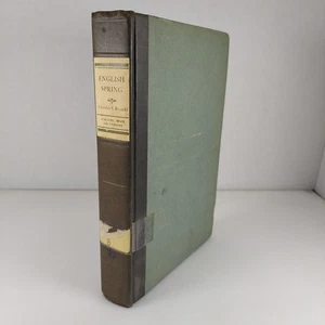 English Spring Charles Brooks 1932 Harcourt Brace And Company 2nd Print Illus HC - Picture 1 of 16