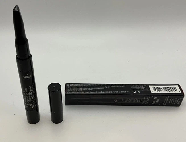 Smashbox Brow Tech To Go Pencil + Gel Dark Brown Pencil 0.007oz/.10oz Gel 2-n-1 - Image 1 of 4