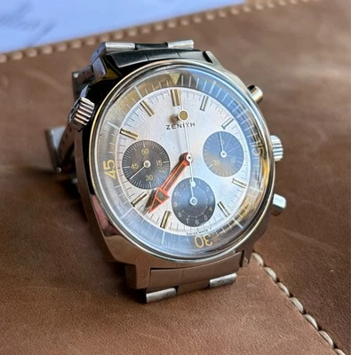 ZENITH Diver chronograph A3736 - 1970s - SUPERB - image 1 of 4