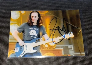 Reimpresión fotográfica de Geddy Lee Rush 4x6 pulgadas - Imagen 1 de 3