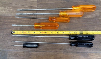 Xcelite Screwdrivers - Lot of 7 - Flat & Phillips Screwdriver - Image 1 of 4