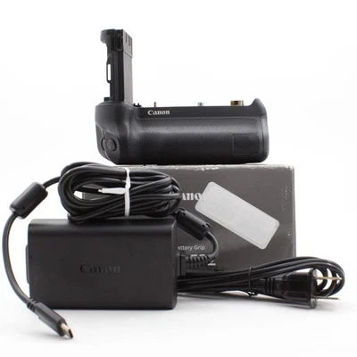 * USADO * Empuñadura de batería Canon BG-E22 para cuerpo EOS R con adaptador de corriente USB PD-E1 a Foto 1 de 4