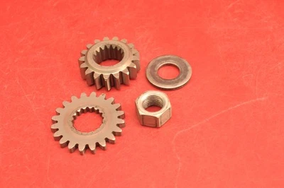 Honda CR80R CR80 CR80 CR80RB CR85R 1999 85-07 cigüeñal bomba primaria tuerca de engranaje de transmisión Foto 1 de 2