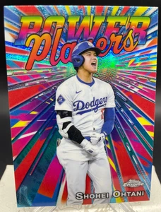 2025 Topps Chrome - SHOHEI OHTANI - "Power Players" Short Print/SP - DODGERS - Picture 1 of 2