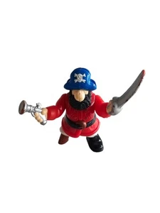 Figura de acción Great Adventures Red Shirt Pirate Ship Captain Fisher-Price 1995 - Imagen 1 de 3