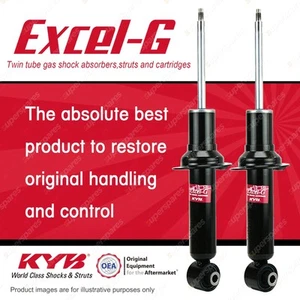 2x Rear KYB Excel-G Shock Absorbers for Citroen C4 B7 C5 X7 Sedan Hatchback - Picture 1 of 7