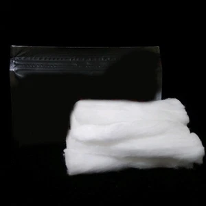 1 Bag Organic Bacon Cotton High Absorbency Oil Conducting Cotton Wick RDA - Picture 1 of 5