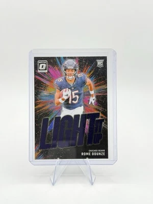2024 Donruss Rome Odunze Light It Up Rookie /25 - Image 1 of 2