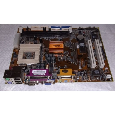 PC Chips M758 Micro ATX socket 370 motherboard with on-board sound, video, and L - Image 1 of 2