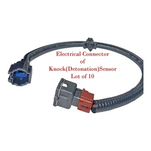 Lot 10 Kits Knock Sensor Wire Harness Electrical Connector For Infiniti & Nissan - Picture 1 of 11