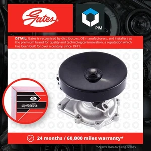 Water Pump fits SAAB 900 Mk2 2.0 93 to 98 Coolant Gates 8822710 8822793 9187691 - Picture 1 of 4