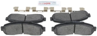 Bosch Blue Semi-Metallic Brake Pads with Hardware Front For 2006 Pontiac Torrent - Image 1 of 4