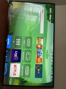 43 Inch Onn Roku Flatscreen Tv + Remote - Picture 1 of 6