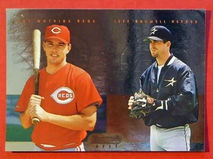 1995 Bowman's Best Jeff Bagwell & Pat Watkins immagine a specchio #15 (Astros & Reds) - Foto 1 di 1
