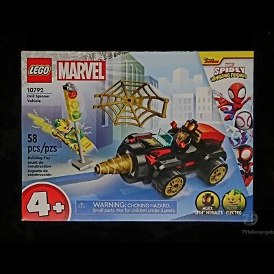 LEGO Marvel Spidey And His Amazing Friends Taladro Spinner Vehículo 10792 Nuevo NISB Foto 1 de 4