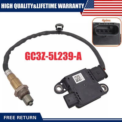 Diesel Particulate Matter Sensor For Ford F250 F350 Super Duty 6.7L GC3Z-5L239-A Foto 1 de 4