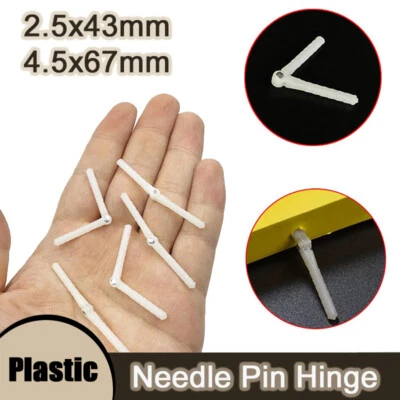 Plastic Needle Pin hinge for RC Plane Helicopter Aircraft DIY Fix Wing Parts - Image 1 of 4