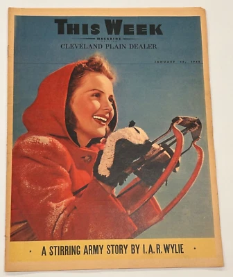 This Week Magazine Section ~ A Stirring Army Story  ~  January 18, 1942 - Image 1 of 2