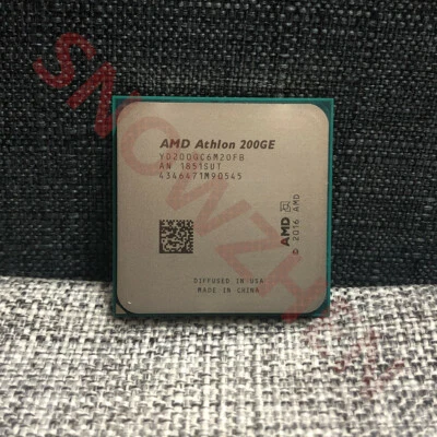 AMD Athlon 200GE CPU Dual-Core 4-T 3.2 GHz 4M Socket AM4 Processor - Image 1 of 4