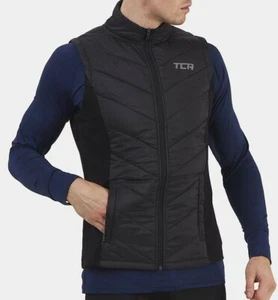 Chaqueta de correr para hombre Chaleco TCA Excel Runner Ligera Calentador de cuerpo Bolsillos con cremallera - Imagen 1 de 49