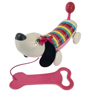 Fisher-Price Pull-Along Alphabet Puppy Dog Toy - Learn with ABCs and Fun Sounds - Picture 1 of 8