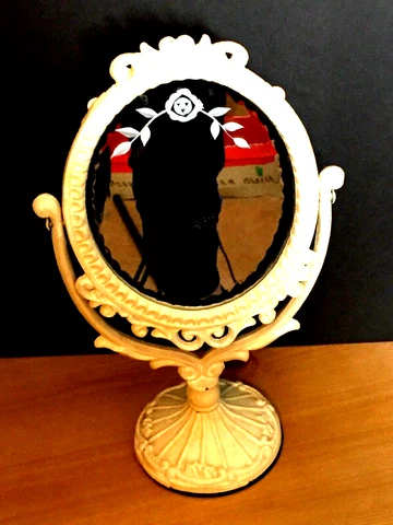 Vintage Vanity Mirror Cover