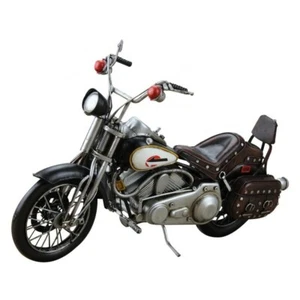 Harley-Davidson 1992 FXSTS Model 1:8 Black Motorcycle Model Die Cast Model Gift - Picture 1 of 4