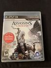 Assassin's Creed III 3 Black Label Sony Playstation 3 PS3 LN ¡perfecto COMPLETO!