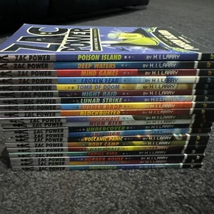 Zac Power Book Lot Bundle By H.I Larry 24 Hours To Save The World 1 - 20 Mission - Picture 1 of 3