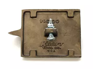 Kraft Tool Co Scanalatrice per calcestruzzo da passeggio in bronzo 6" x 4,5" (CC314-01) - Foto 1 di 7