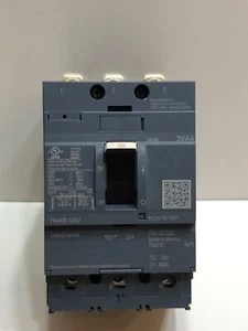 Siemens 3VA120-5ED34 - 0AA0 - 3 polos 20 amperios - 480 voltios - cuadro 125 m - nuevo - Imagen 1 de 10