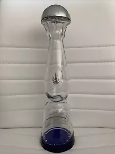 Clase Azul Plata EMPTY Tequila Bottle 750ml Clear And Blue Glass - Picture 1 of 9