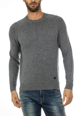 Suéter Pullover Armani Jeans AJ Lana Hombre Gris 6X6MD16M0GZ 3901 Talla XXL MAKEOFERTA Foto 1 de 4