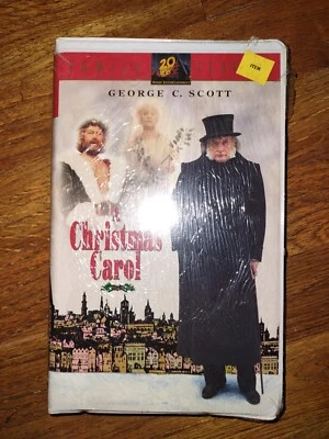 A Christmas Carol (VHS, 1995) George C. Scott Family Feature New (Sealed) - Image 1 of 2