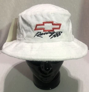 Chevrolet Logo White Bucket Hat Micro Furr GM Chevy Cap New 👀 👍🏼 🔥 - Bild 1 von 3