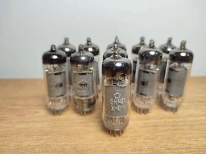 11pcs 6K4P (6BA6, EF93, 5376, 6К4П) HF PENTODE TUBES / NEW 60's  NOS - Picture 1 of 6