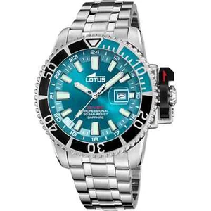 Lotus L18938/1 Men's Blue Dial Diver Watch - Picture 1 of 4