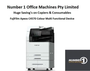Xerox FujiFilm Apeos C4570 Copy,Print,Scan, PostScript, AirPrint, CURRENT MODEL - Picture 1 of 6