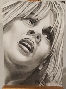 Original ACEO Sketch Card by Rachael Harper - Farscape - Chiana - Gigi Edgley 10