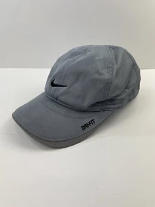 Vintage Nike Dri-Fit Silver Reflective Mesh 3M Running Hat Cap Strapback RARE - Picture 1 of 7
