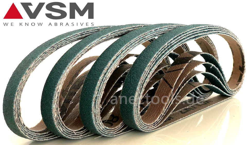 30 Stück 10x330 VSM ZK713X SCHLEIFBÄNDER ZIRKONKORUND GEWEBEBÄNDER SCHLEIFBAND